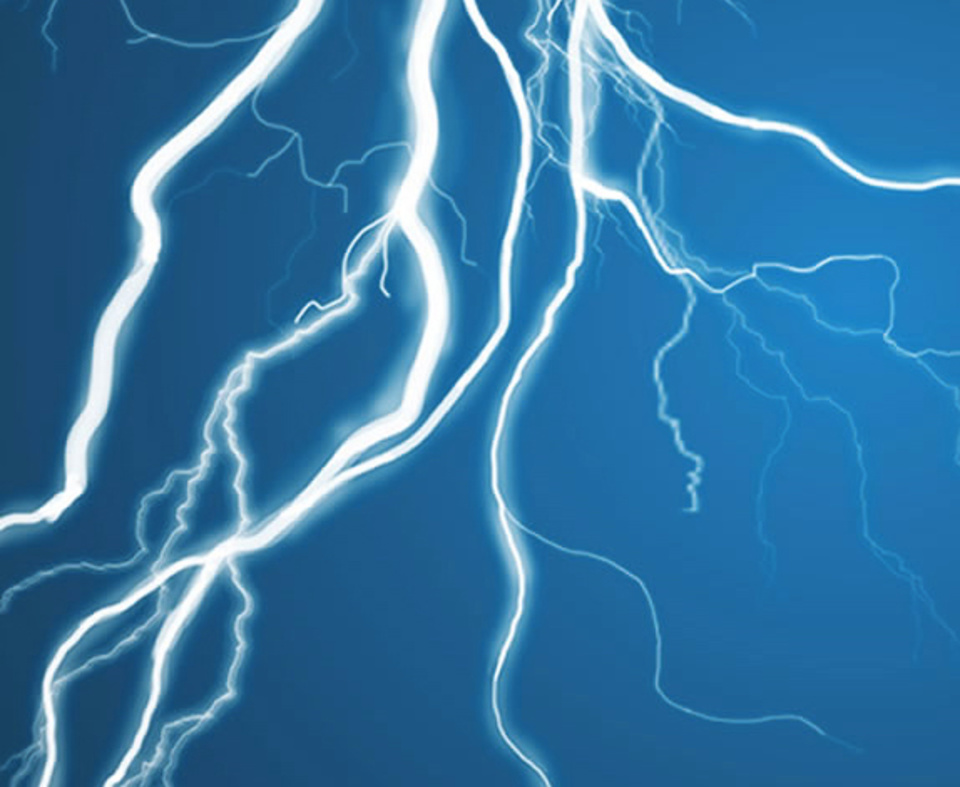Blitz bei Elektrotechnik Weber in Bad Brückenau